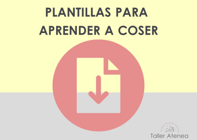 Plantillas para aprender a coser